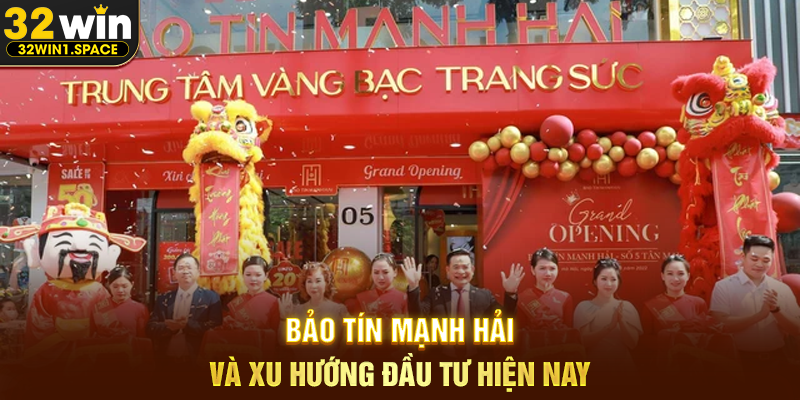 Bảo Tín Mạnh Hải Và Xu Hướng Đầu Tư Hiện Nay
