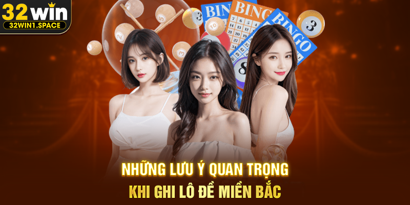 Cách ghi lô đề miền bắc tại 32WIN – Hướng Dẫn Chi Tiết, Dễ Hiểu Và Chuẩn Thực 3 Những Lưu Ý Quan Trọng Khi Ghi Lô Đề Miền Bắc