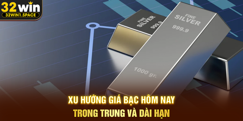 Xu Hướng Giá Bạc Hôm Nay Trong Trung Và Dài Hạn